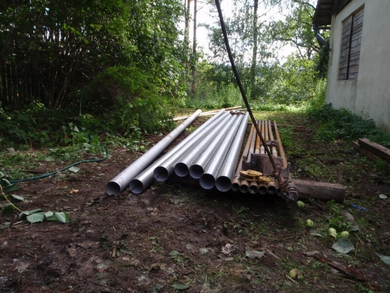 Spices ierīkošana Jaunmārupē ūdensspices